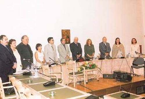 Από την εκδήλωση τιμής και μνήμης του Δ. Ραβάνη - Ρεντή στο Δημαρχείο Καλλιθέας