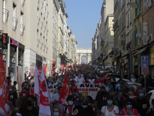 Διαδήλωση χτες στη Μασσαλία