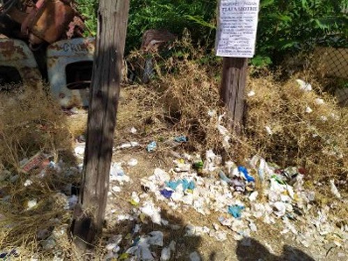 Σε σκουπιδότοπο μετατρέπονται εκτάσεις που πρέπει να αποδοθούν στο λαό