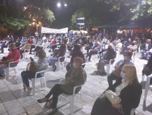 Από τη συγκέντρωση σωματείων και φορέων στη Θήβα, τον περασμένο Οκτώβρη