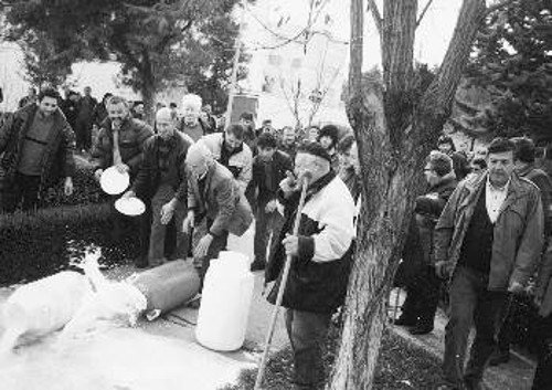 Από τη συγκέντρωση των αγροτών στην Τρίπολη