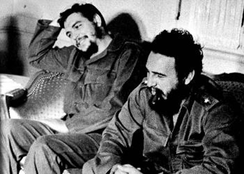 Ο Τσε με τον Φιντέλ το 1965