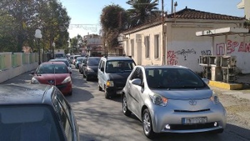 Από την αυτοκινητοπομπή στον Ασπρόπυργο