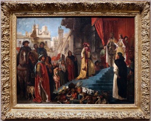 Η επιστροφή του Κολόμβου, Eugène Delacroix (1839)