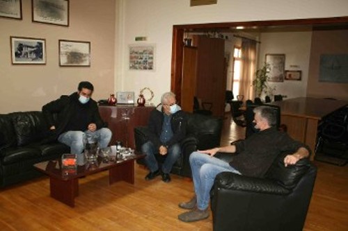 Από τη συνάντηση του Ν. Σοφιανού με τον δήμαρχο Ορεστιάδας