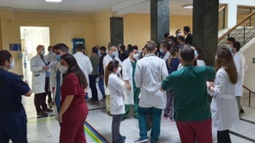 Από τη συνέλευση στον «Ερυθρό Σταυρό»