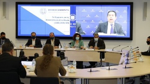 Από τη χτεσινή συνάντηση