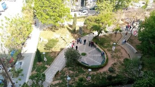 Από τη «συγκέντρωση» του Εργατικού Κέντρου Θεσσαλονίκης