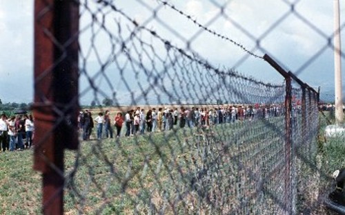 Στις Πρέσπες, το 1992