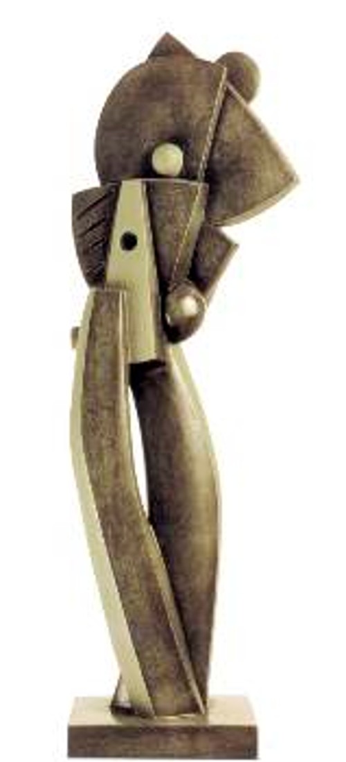 «Heure matinale», 1998, πολύχρωμος μπρούντζος