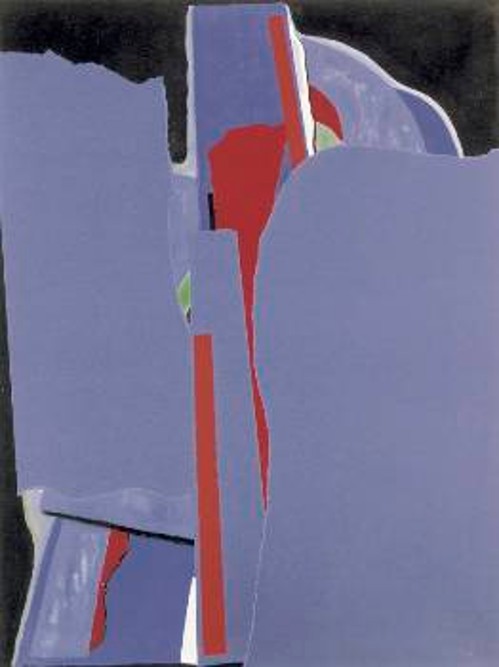 «Diaboliser», 2002, ακουαρέλα και κολάζ σε μουσαμά