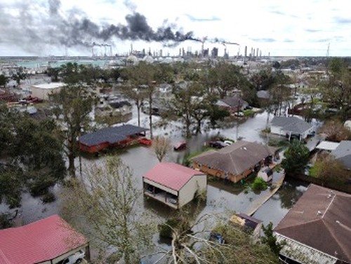 Από τις καταστροφικές πλημμύρες στη Λουιζιάνα