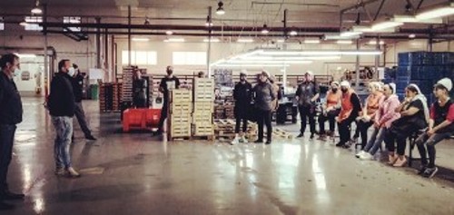 Από τις χτεσινές περιοδείες σε χώρους δουλειάς