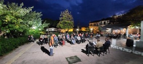Από τη συνέλευση των κατοίκων στην Κήρινθο