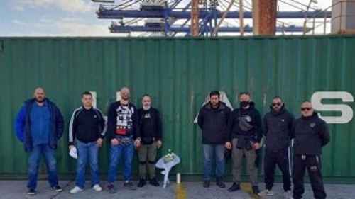 Αντιπροσωπεία του Σωματείου άφησε λουλούδια στο σημείο που έχασε τη ζωή του ο συνάδελφός τους
