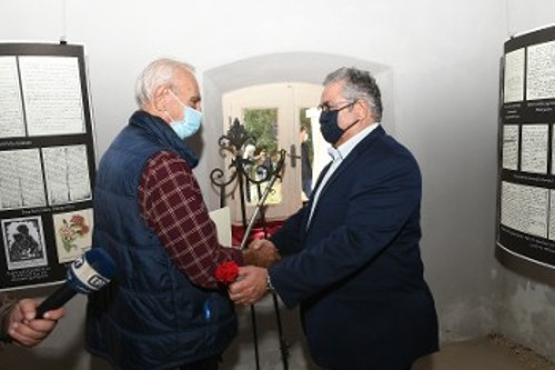Με τον γαμπρό του Αλ. Πρίφτη