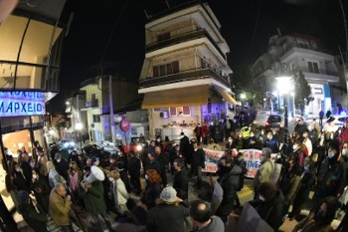Από την πρόσφατη κινητοποίηση των κατοίκων της Ν. Ιωνίας