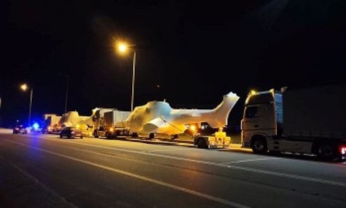 ΝΑΤΟικά ελικόπτερα στο οδικό δίκτυο της Ηπείρου το βράδυ της Τετάρτης