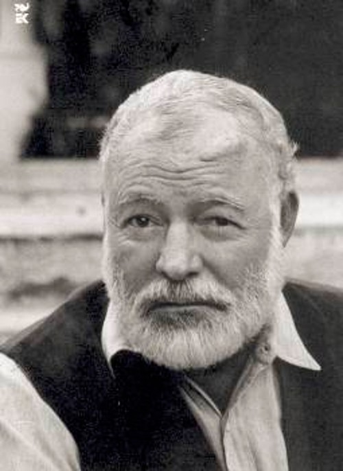 Οι πέντε συγγραφείς, με τους οποίους συνομιλεί η κομμουνίστρια συγγραφέας, άλλαξαν εκ βάθρων τον κανόνα της δυτικής λογοτεχνίας - Ερνεστ Χέμινγουεϊ