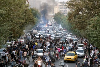 Από τις κινητοποιήσεις στην Τεχεράνη