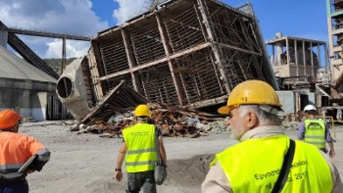Από την παρέμβαση του Εργατικού Κέντρου Εύβοιας στην ΑΓΕΤ - «Lafarge»