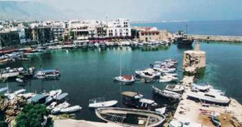 Το λιμάνι της Κερήνειας, η περιοχή με τη μεγαλύτερη τουριστική κίνηση στο ψευδοκράτος