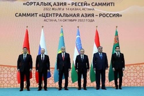 Από την πρόσφατη σύνοδο Ρωσίας - Κεντρικής Ασίας
