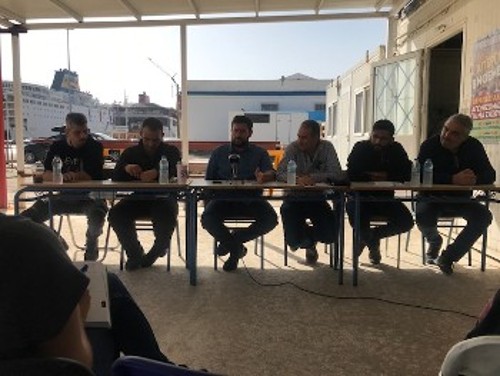 Από τη χθεσινή συνέντευξη Τύπου