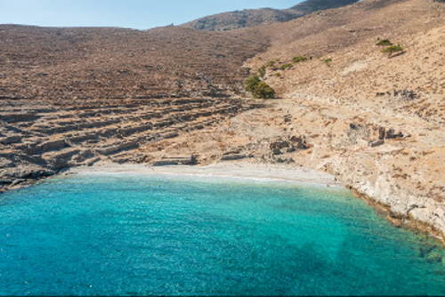 Ο 2ος όρμος όπως είναι σήμερα. Τότε γέμισε ασφυκτικά από φυλακισμένους αγωνιστές