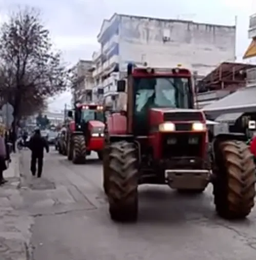 Από τη μηχανοκίνητη πορεία στο Κιλκίς