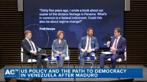 «Η πολιτική των ΗΠΑ και η πορεία στη δημοκρατία στη Βενεζουέλα μετά τον Μαδούρο» το θέμα της εκδήλωσης τον περασμένο Νοέμβρη