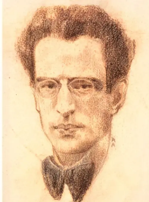 Το εξώφυλλο του πρώτου βιβλίου του, με φυσιολατρικά ποιήματα, «Το τραγούδι του βουνού» (Γραφείο Πνευματικών Υπηρεσιών, 1937). Το προλογίζει ο αναγνωρίσιμος ποιητής και κριτικός Τέλλος Αγρας