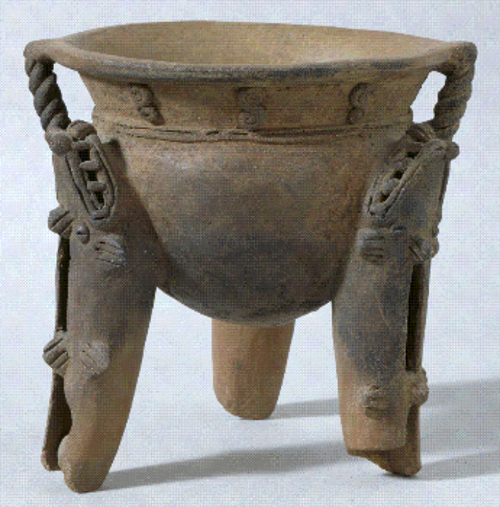 Τριποδικό αγγείο. Κόστα Ρίκα, 1000 - 1500 μ.χ.
