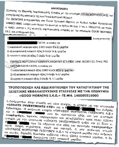 Από τα επιχειρηματικά πάρε - δώσε του εργοδότη - «συνδικαλιστή» Δ. Καραγεωργόπουλου