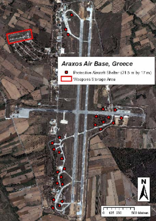 Χάρτης της NRDC με τον Αραξο