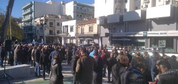 Συγκέντρωση αγροτών του Πηλίου στον Βόλο