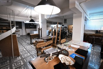 Από τον διαμορφωμένο χώρο στο Εργαστήρι του Γιώργη Βαρλάμου