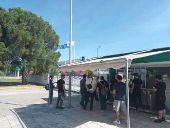 Από τις χτεσινές στάσεις εργασίας