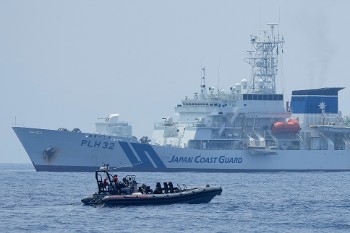 Από παλιότερη άσκηση ΗΠΑ - Ιαπωνίας - Φιλιππίνων στη Νότια Κινεζική Θάλασσα