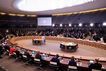 Από τη χθεσινή πρώτη μέρα της Συνόδου των ΥΠΕΞ του ΝΑΤΟ