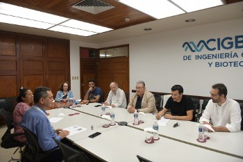 Από τη συνάντηση στο Κέντρο Γενετικής Μηχανικής και Βιοτεχνολογίας (CGIB)