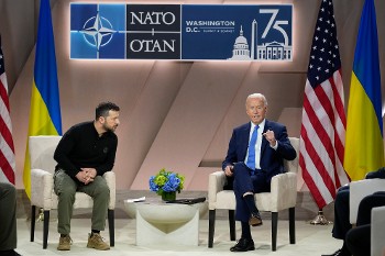 Από τη συνάντηση χτες Μπάιντεν και Ζελένσκι