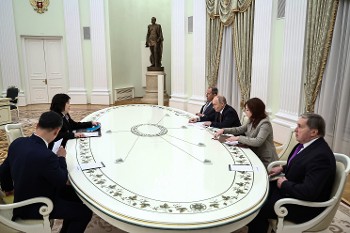 Από τη συνάντηση του Βλ. Πούτιν με την ΥΠΕΞ της Βόρειας Κορέας