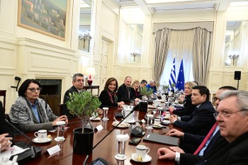 Από τη χτεσινή συνεδρίαση του «Εθνικού Συμβουλίου Εξωτερικής Πολιτικής»