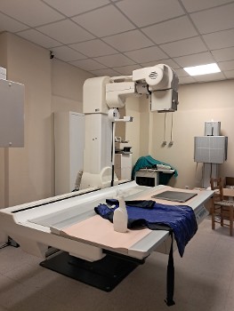 Το παλιό ακτινολογικό μηχάνημα που λειτουργεί οριακά...