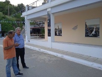 Ο Κ. Μπασδέκης στην περιοδεία στην περιοχή