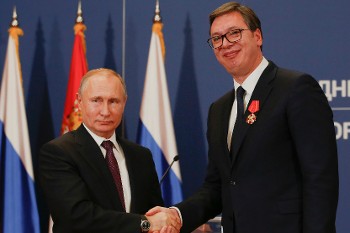 Από παλιότερη συνάντηση των Προέδρων Σερβίας και Ρωσίας