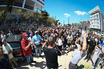 Από τη συγκέντρωση στην Αθήνα