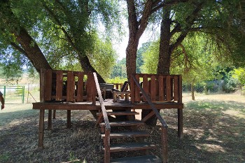 Σε ένα σημείο μόνο έγινε αποκατάσταση, κι αυτή με πρωτοβουλία των κατοίκων και με τα ίδια τους τα χέρια