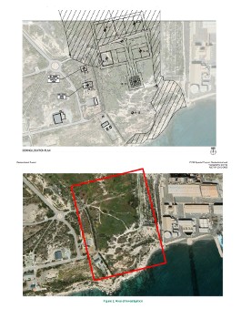 Από σχέδια και κατόψεις των Αμερικανών